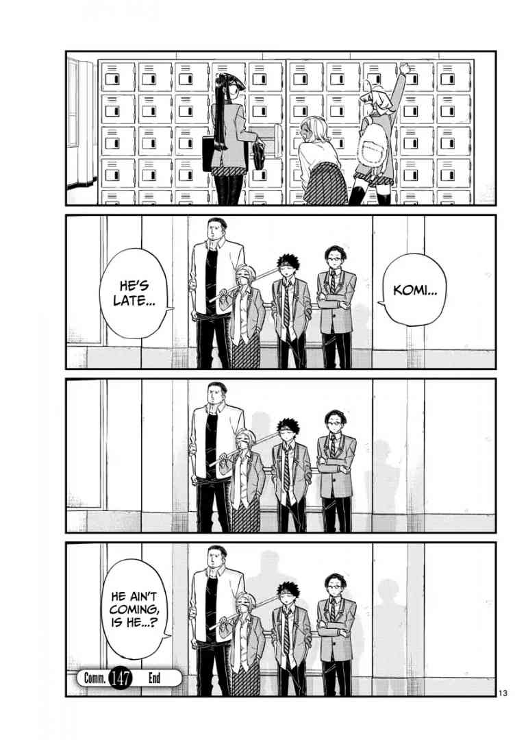 KOMI-SAN WA KOMYUSHOU DESU Chapter 147 - Page 3