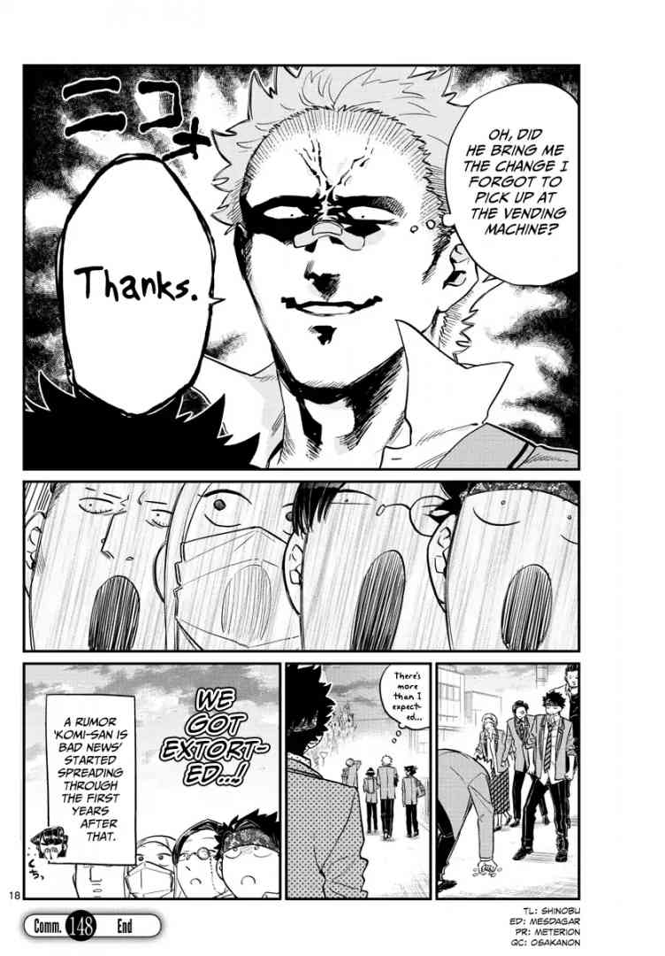 KOMI-SAN WA KOMYUSHOU DESU Chapter 148 - Page 5