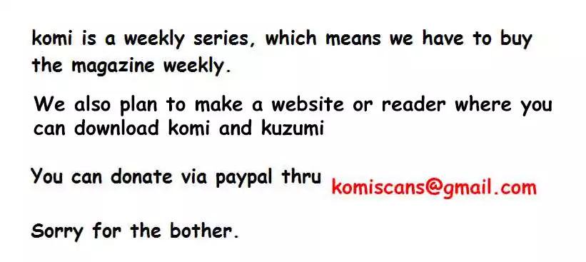 KOMI-SAN WA KOMYUSHOU DESU Chapter 149 - Page 19