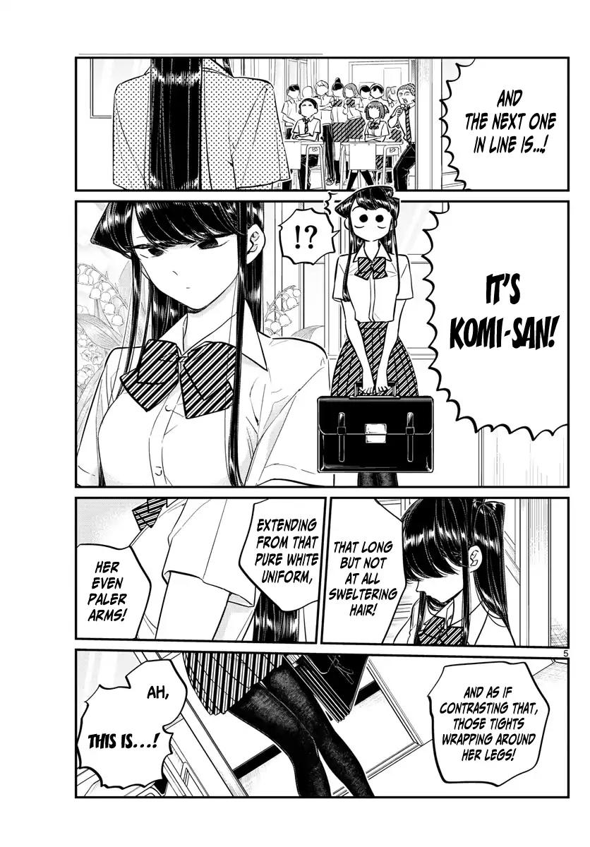 KOMI-SAN WA KOMYUSHOU DESU Chapter 150 - Page 5