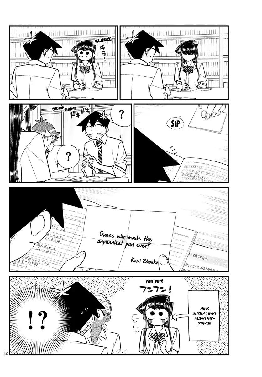 KOMI-SAN WA KOMYUSHOU DESU Chapter 159 - Page 12