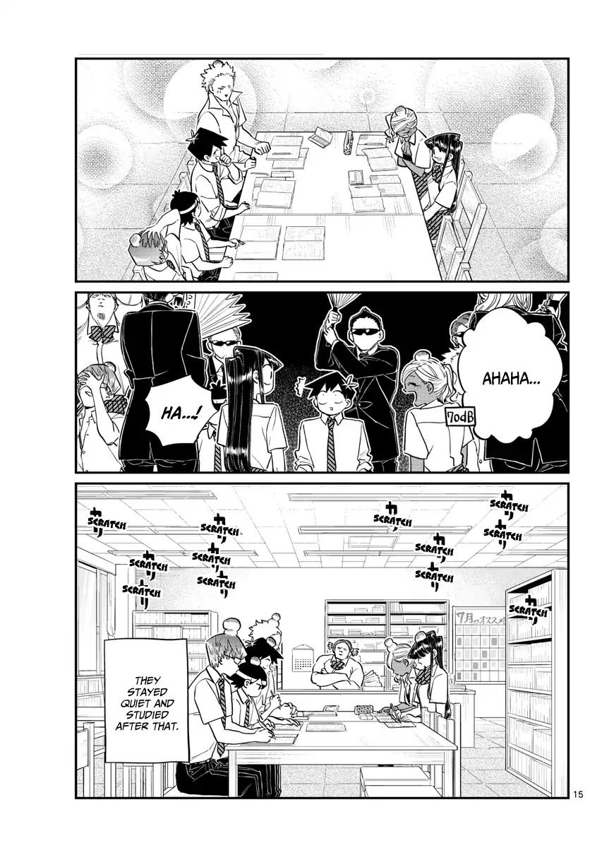 KOMI-SAN WA KOMYUSHOU DESU Chapter 159 - Page 15