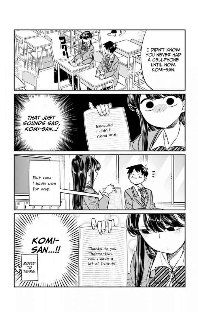 KOMI-SAN WA KOMYUSHOU DESU Chapter 16 - Page 3