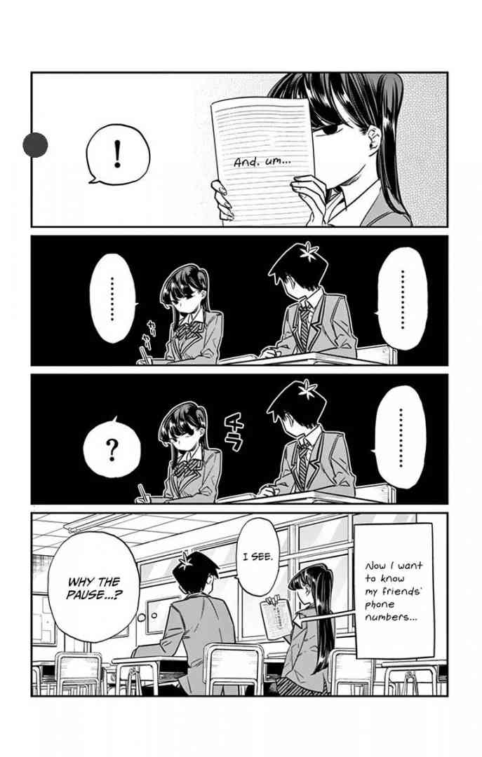 KOMI-SAN WA KOMYUSHOU DESU Chapter 16 - Page 4