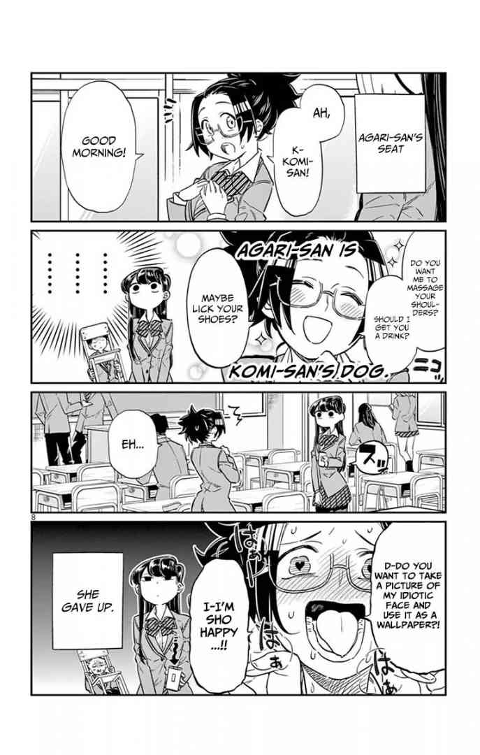 KOMI-SAN WA KOMYUSHOU DESU Chapter 16 - Page 8