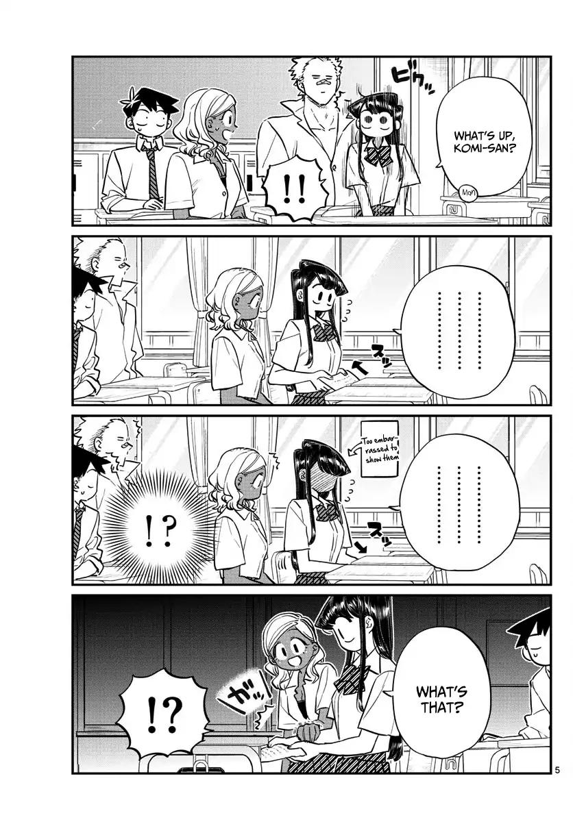KOMI-SAN WA KOMYUSHOU DESU Chapter 160 - Page 5