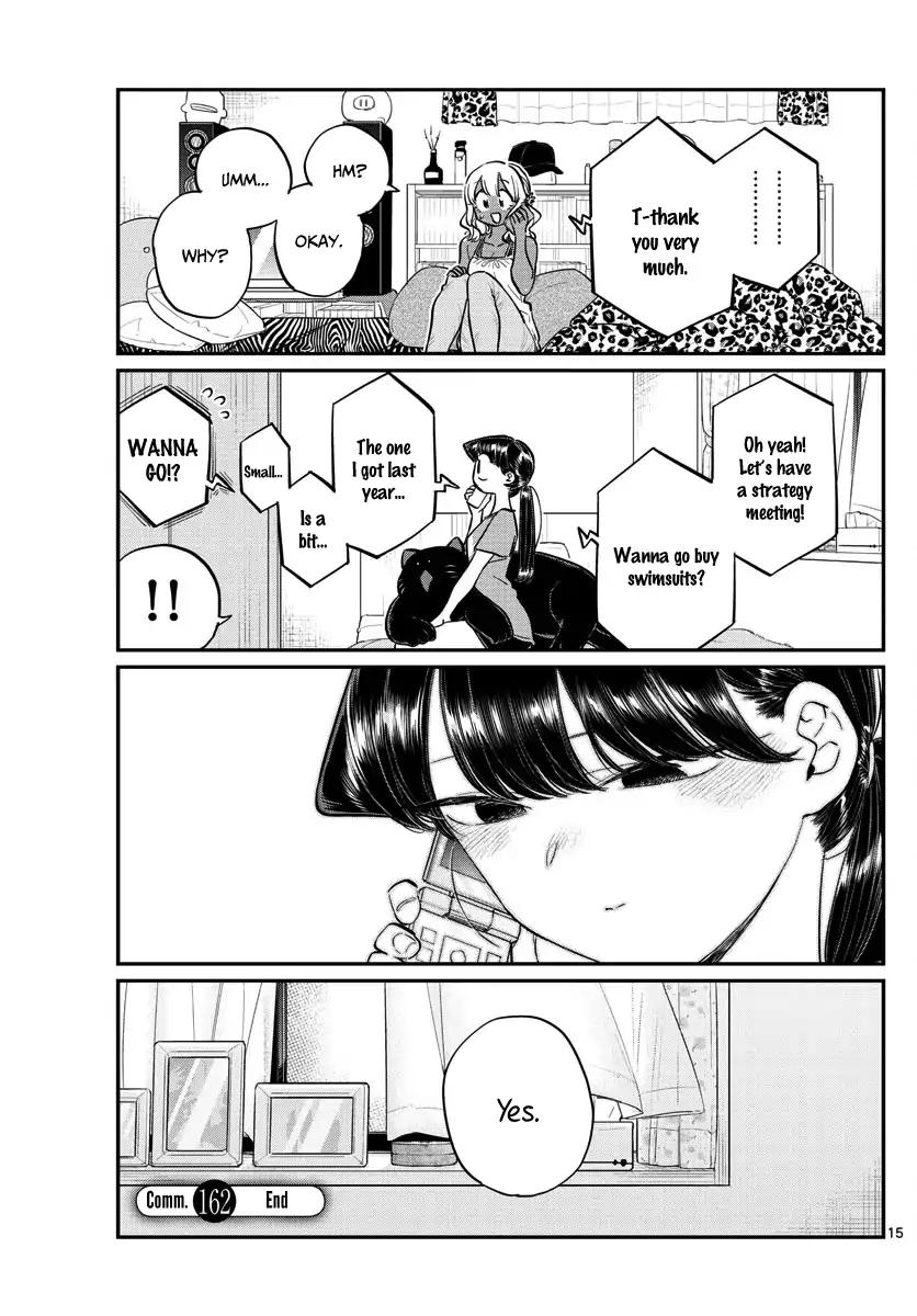 KOMI-SAN WA KOMYUSHOU DESU Chapter 162 - Page 15