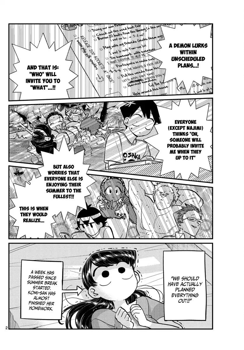 KOMI-SAN WA KOMYUSHOU DESU Chapter 162 - Page 2