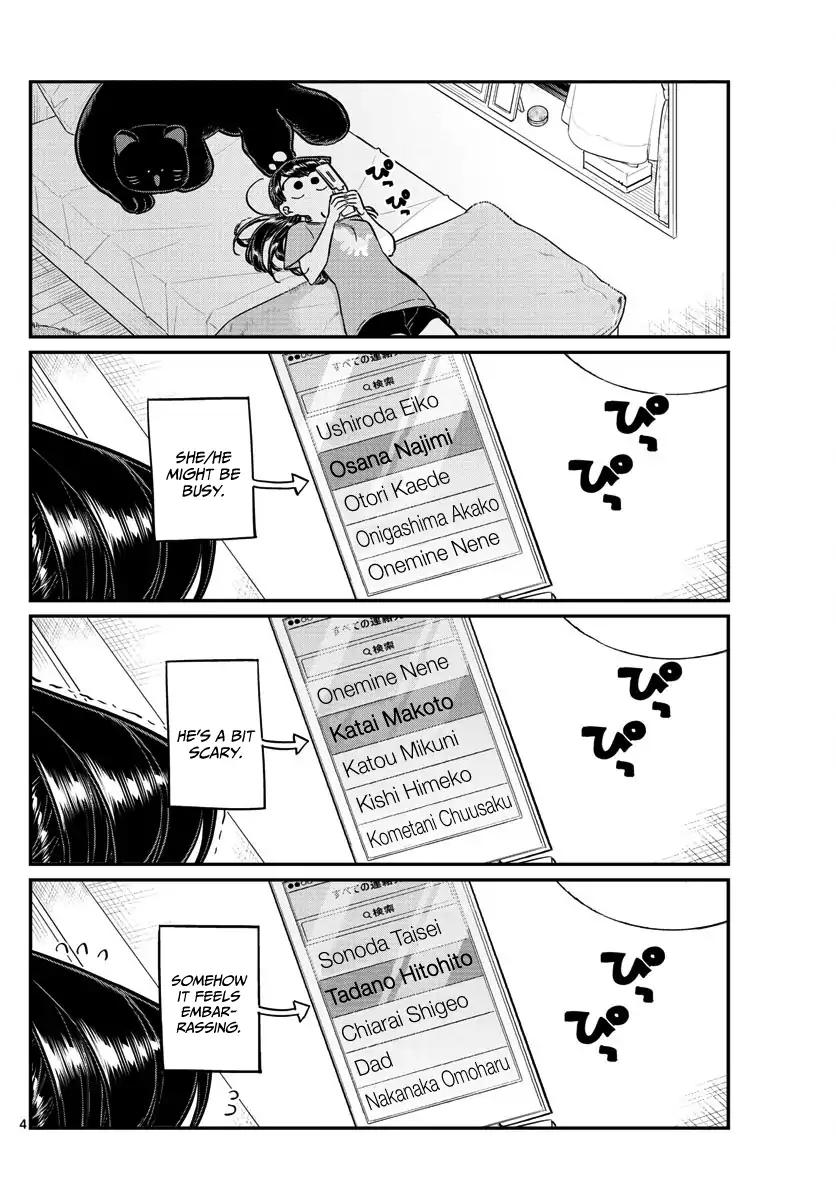 KOMI-SAN WA KOMYUSHOU DESU Chapter 162 - Page 4