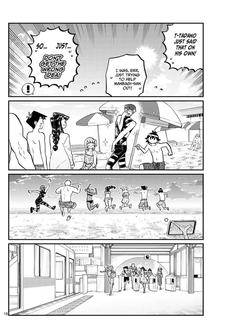 KOMI-SAN WA KOMYUSHOU DESU Chapter 165 - Page 16