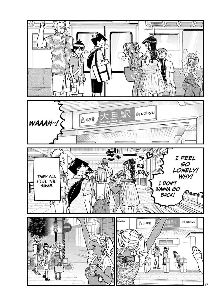 KOMI-SAN WA KOMYUSHOU DESU Chapter 165 - Page 17