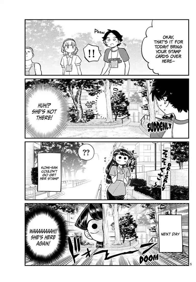 KOMI-SAN WA KOMYUSHOU DESU Chapter 167 - Page 5
