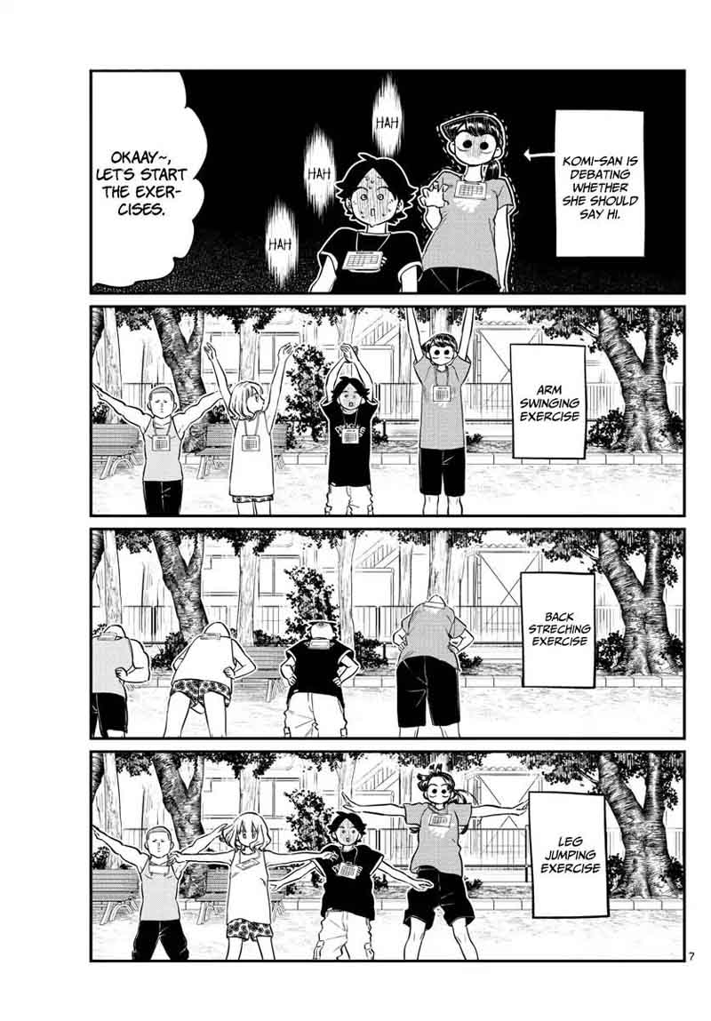 KOMI-SAN WA KOMYUSHOU DESU Chapter 167 - Page 7
