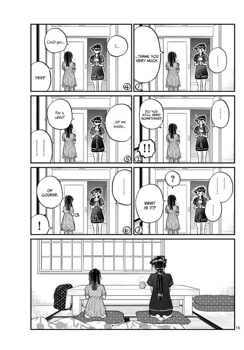 KOMI-SAN WA KOMYUSHOU DESU Chapter 168 - Page 15
