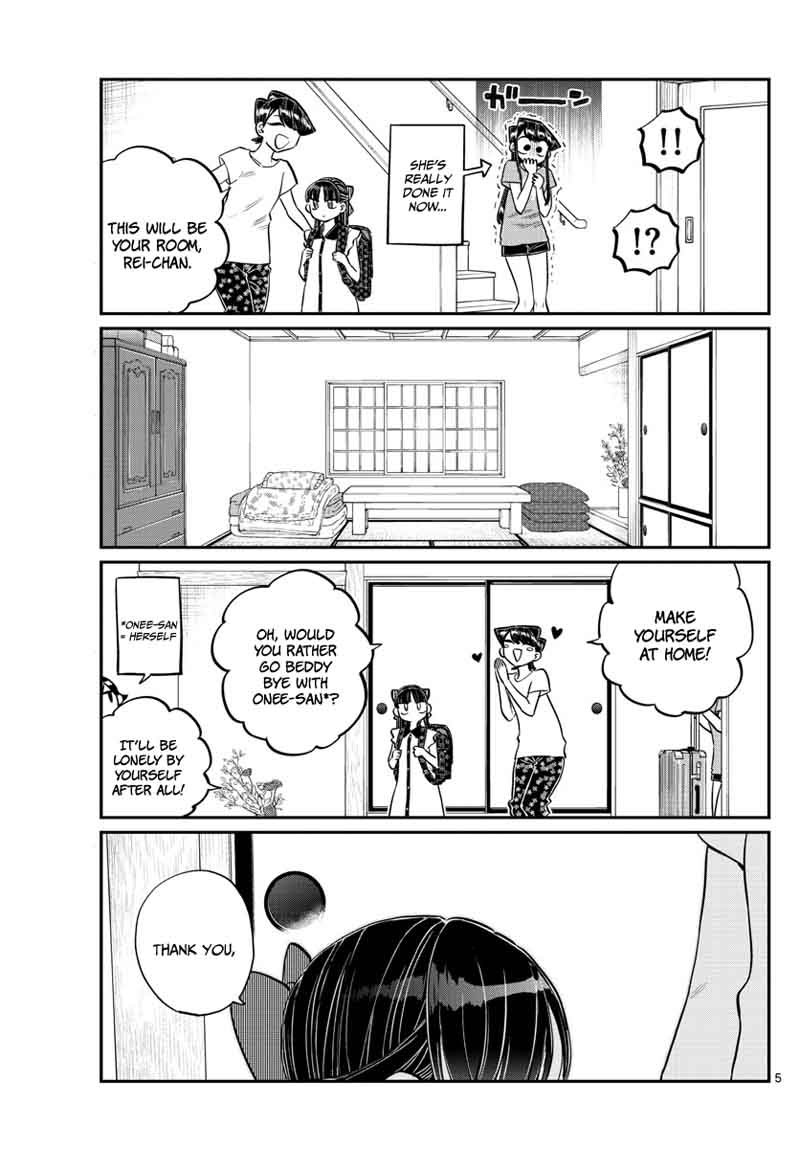 KOMI-SAN WA KOMYUSHOU DESU Chapter 168 - Page 5