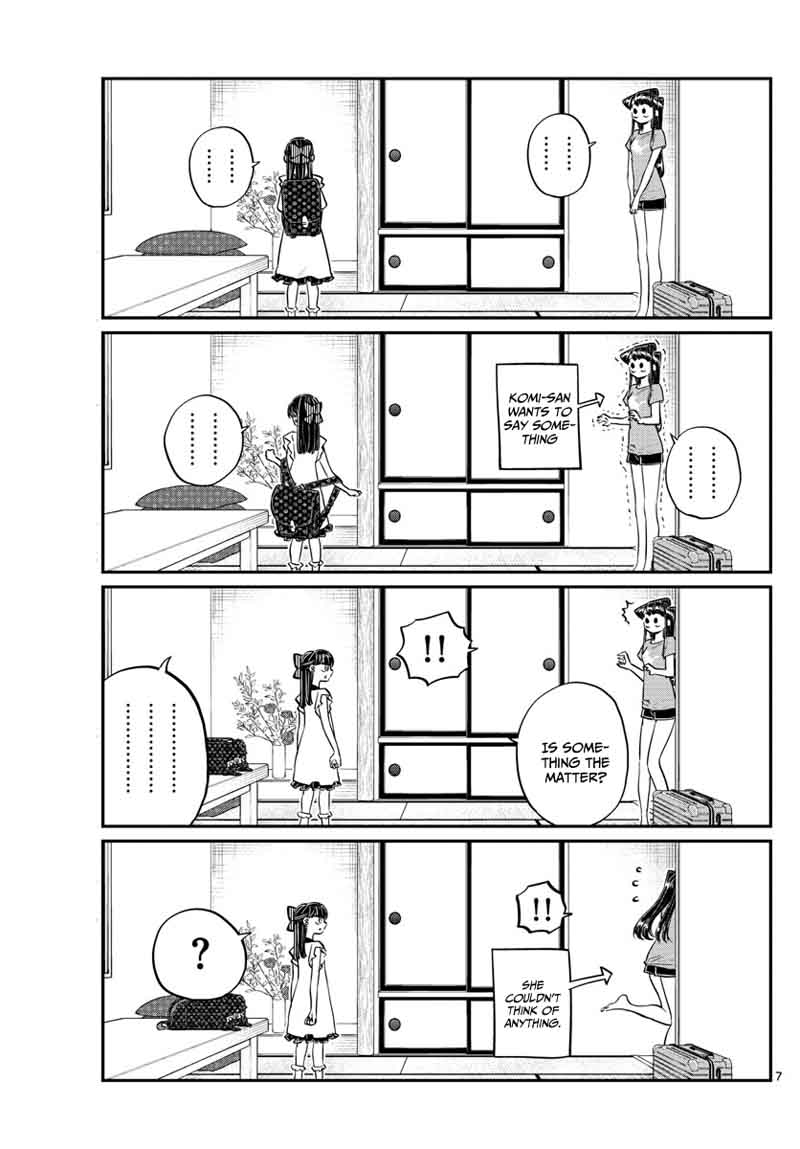 KOMI-SAN WA KOMYUSHOU DESU Chapter 168 - Page 7