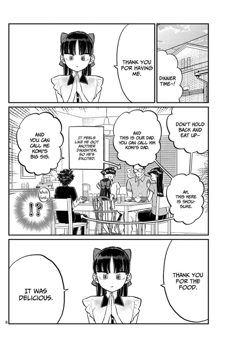 KOMI-SAN WA KOMYUSHOU DESU Chapter 168 - Page 8