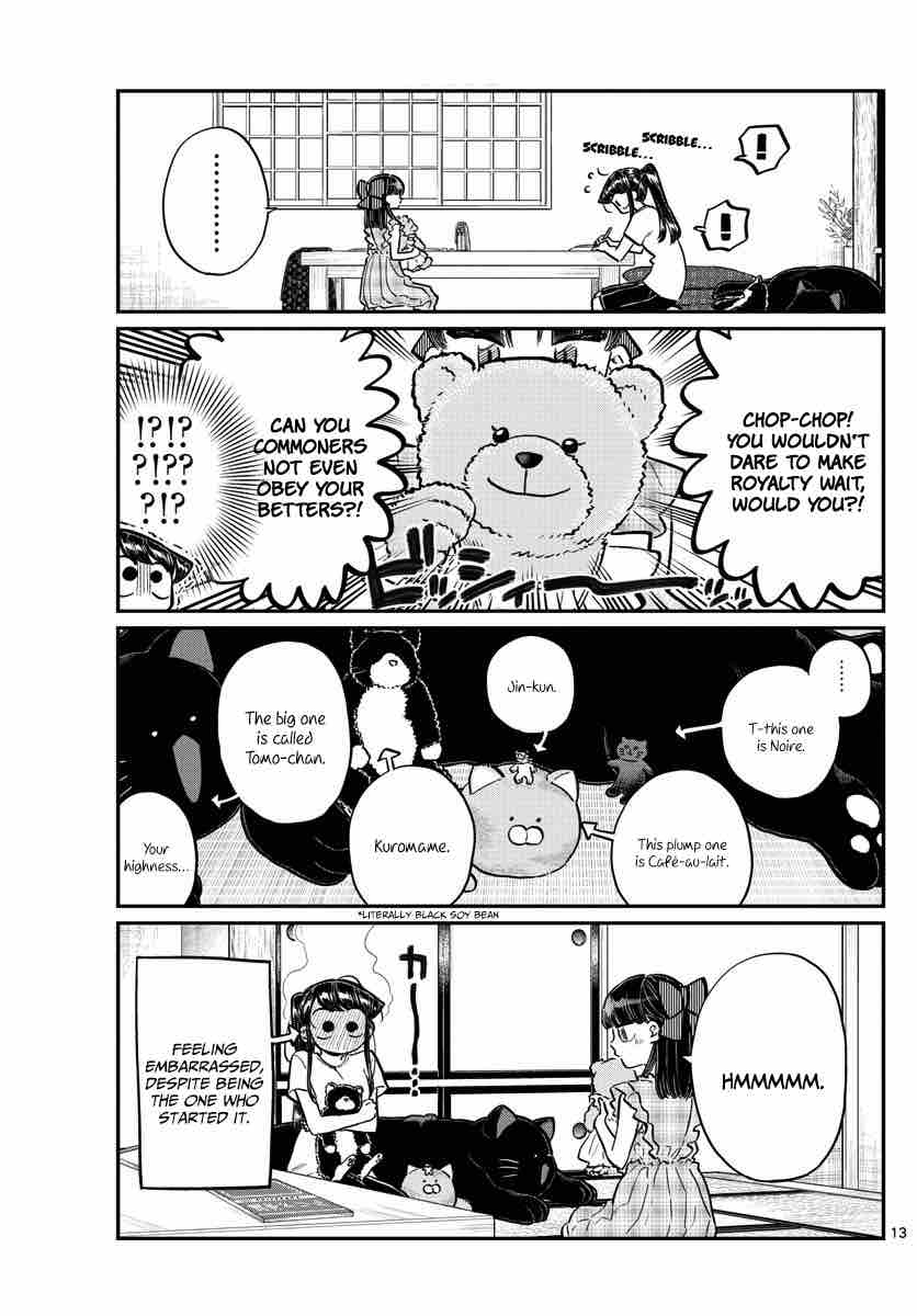 KOMI-SAN WA KOMYUSHOU DESU Chapter 169 - Page 13