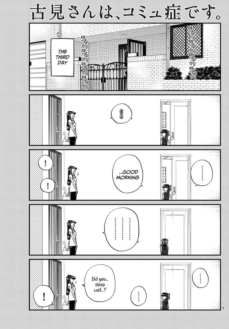 KOMI-SAN WA KOMYUSHOU DESU Chapter 170 - Page 1