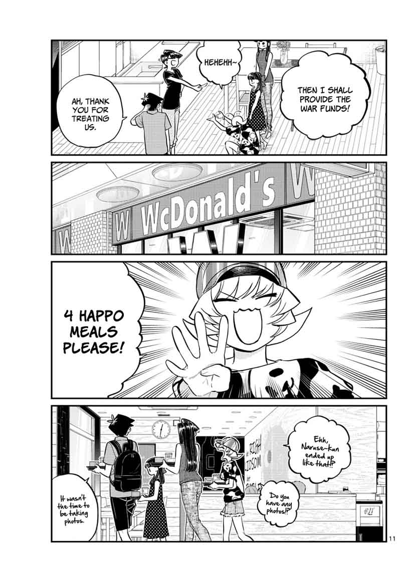 KOMI-SAN WA KOMYUSHOU DESU Chapter 170 - Page 11