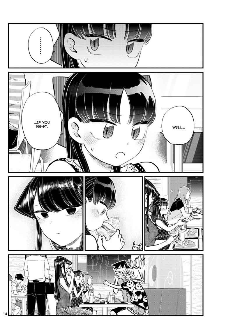 KOMI-SAN WA KOMYUSHOU DESU Chapter 170 - Page 14