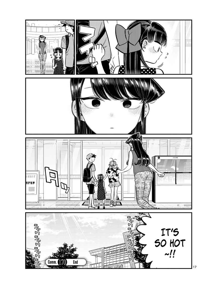KOMI-SAN WA KOMYUSHOU DESU Chapter 170 - Page 17