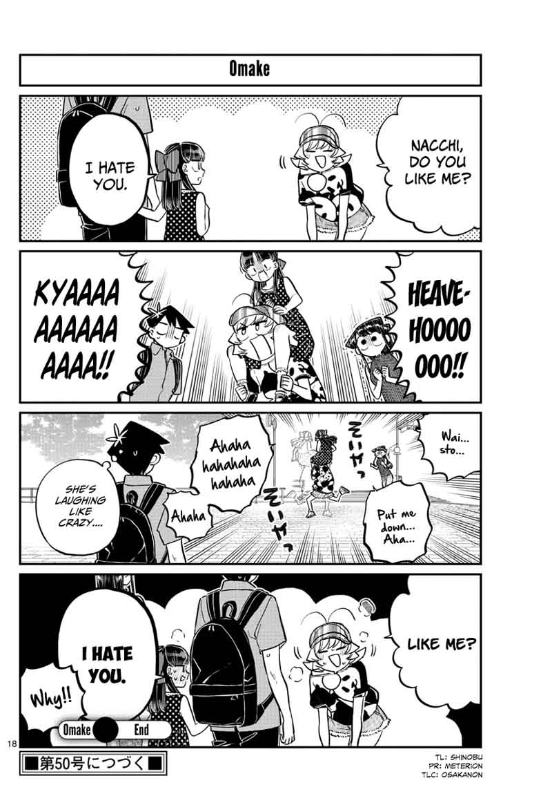 KOMI-SAN WA KOMYUSHOU DESU Chapter 170 - Page 18