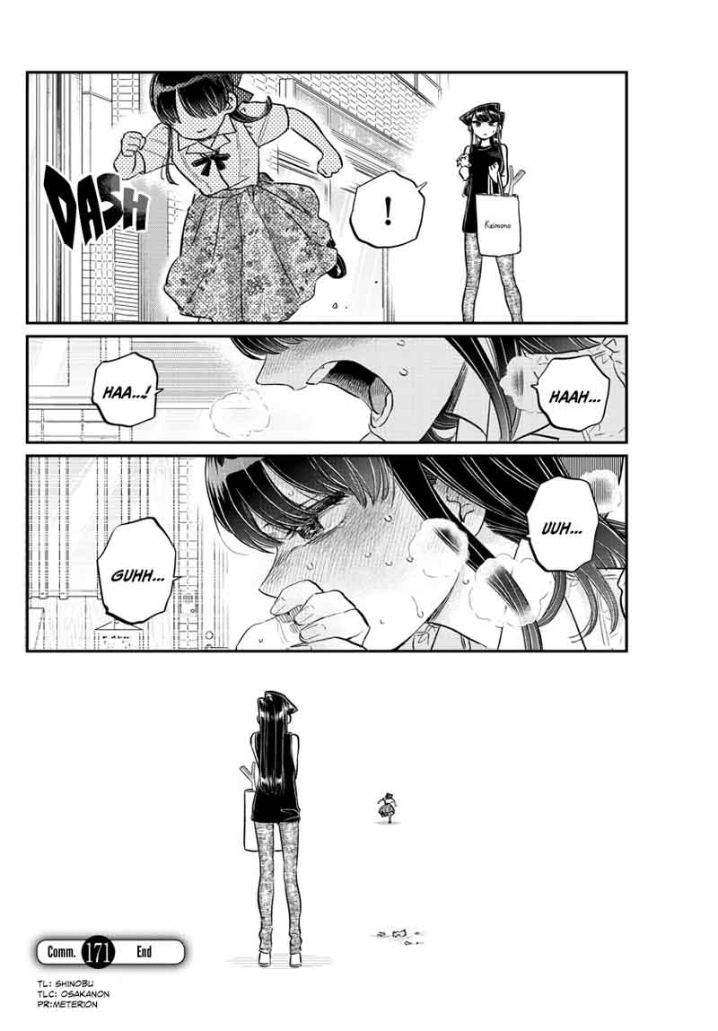 KOMI-SAN WA KOMYUSHOU DESU Chapter 171 - Page 19