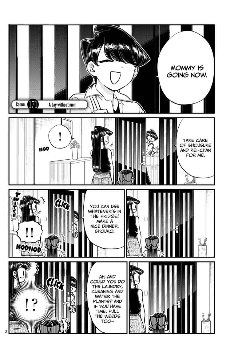 KOMI-SAN WA KOMYUSHOU DESU Chapter 171 - Page 3