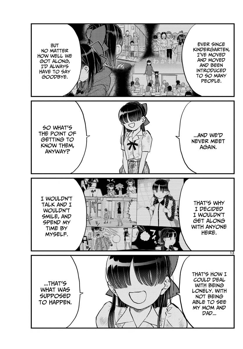 KOMI-SAN WA KOMYUSHOU DESU Chapter 172 - Page 13