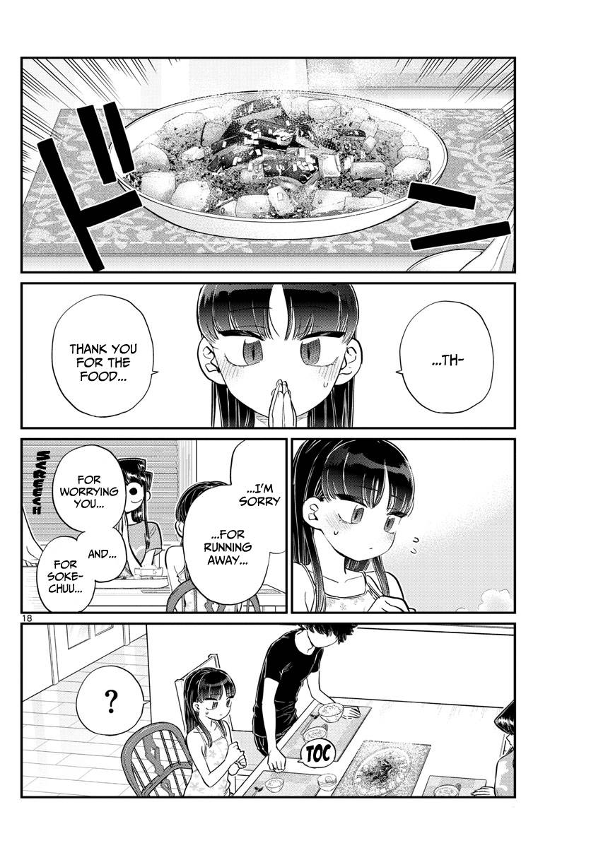 KOMI-SAN WA KOMYUSHOU DESU Chapter 172 - Page 18