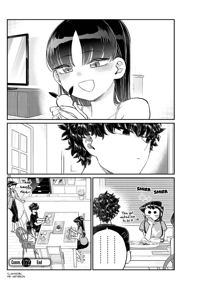 KOMI-SAN WA KOMYUSHOU DESU Chapter 172 - Page 20