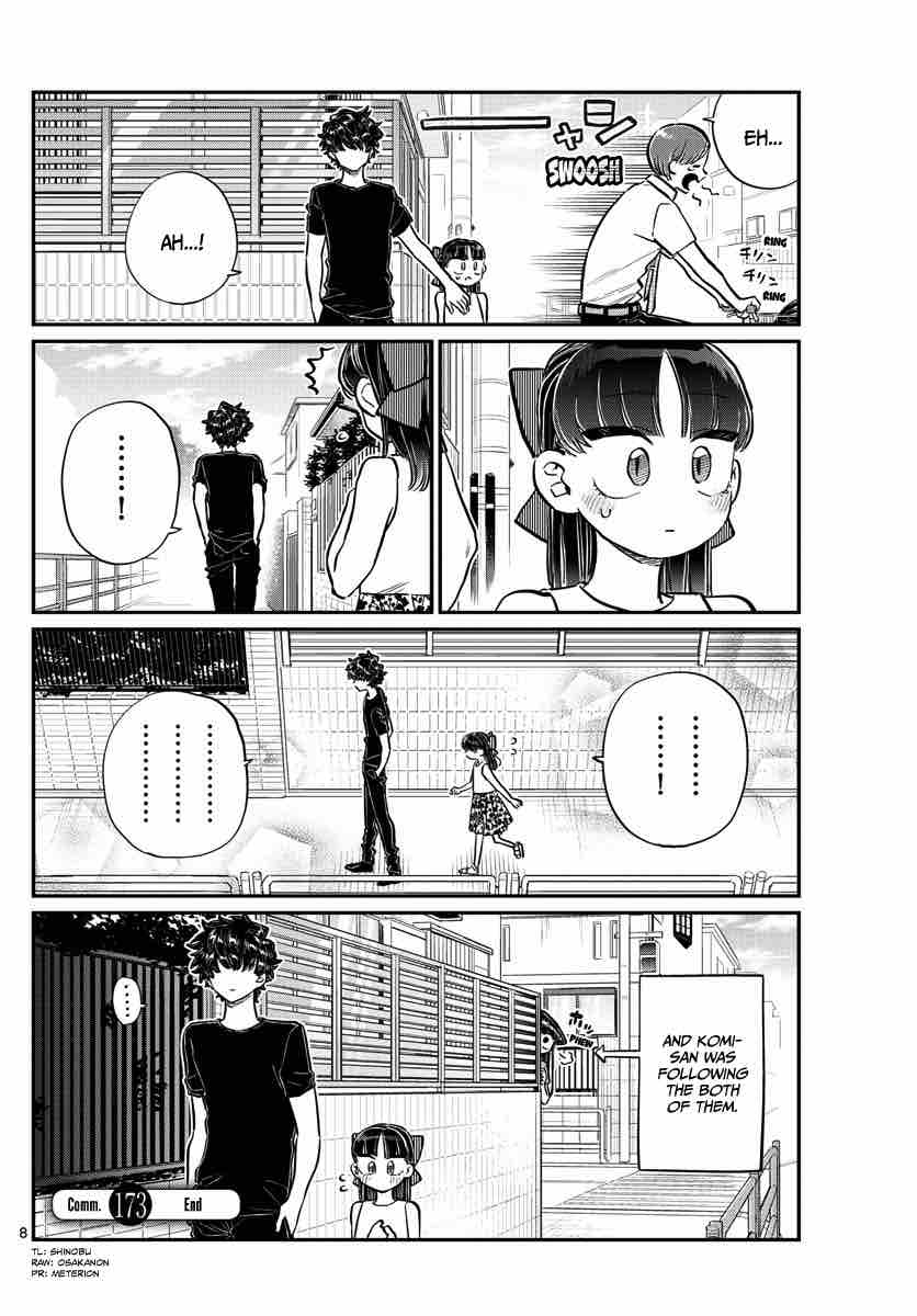 KOMI-SAN WA KOMYUSHOU DESU Chapter 173 - Page 8