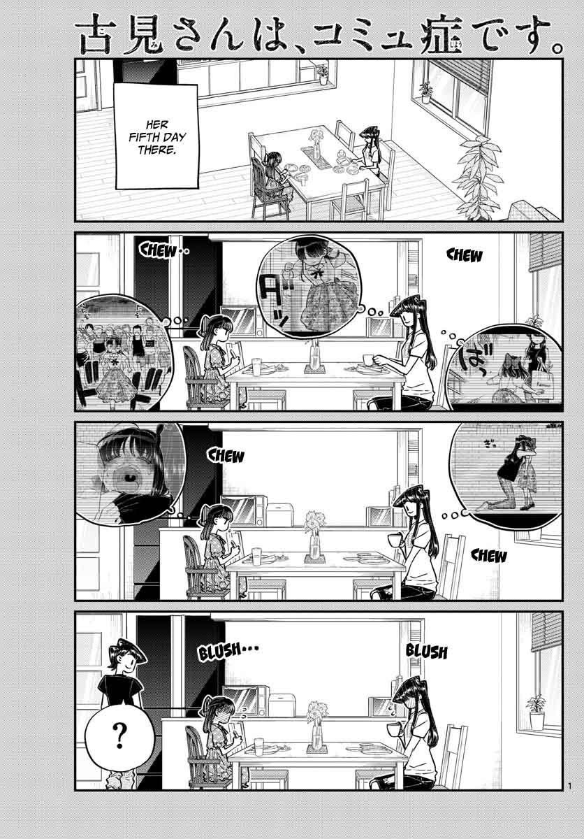 KOMI-SAN WA KOMYUSHOU DESU Chapter 175 - Page 1