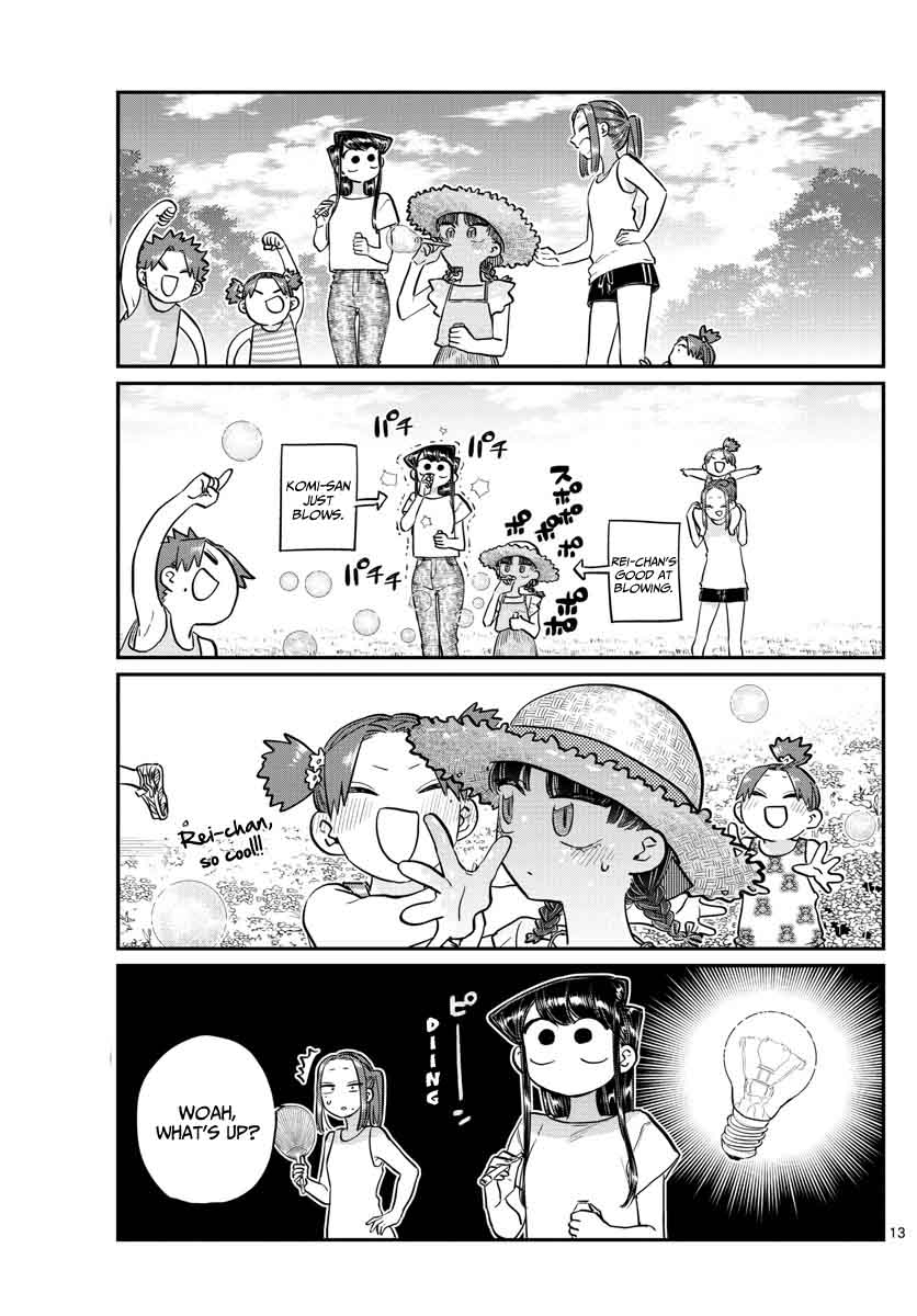 KOMI-SAN WA KOMYUSHOU DESU Chapter 175 - Page 13