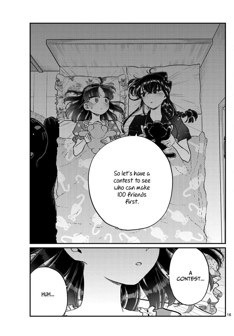 KOMI-SAN WA KOMYUSHOU DESU Chapter 176 - Page 16