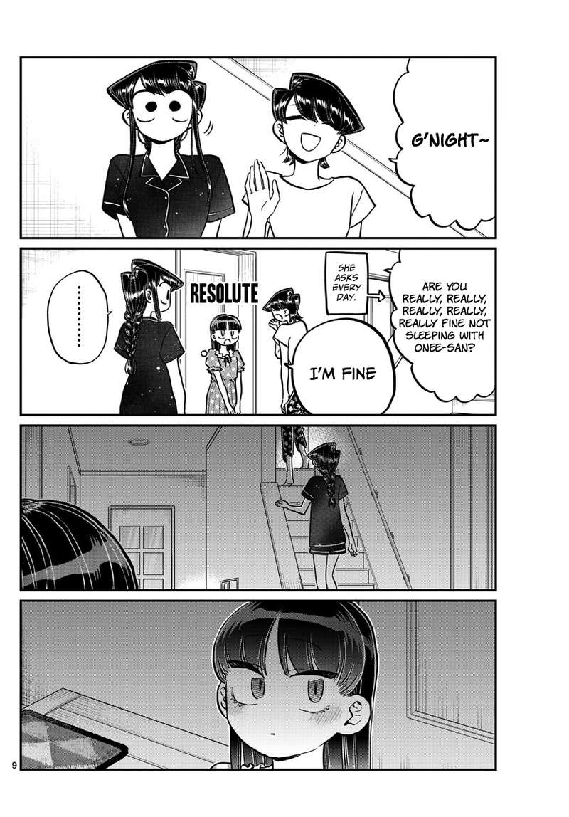 KOMI-SAN WA KOMYUSHOU DESU Chapter 176 - Page 9