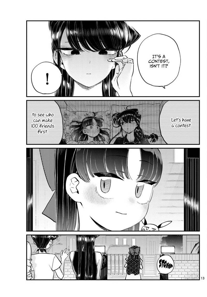 KOMI-SAN WA KOMYUSHOU DESU Chapter 177 - Page 13