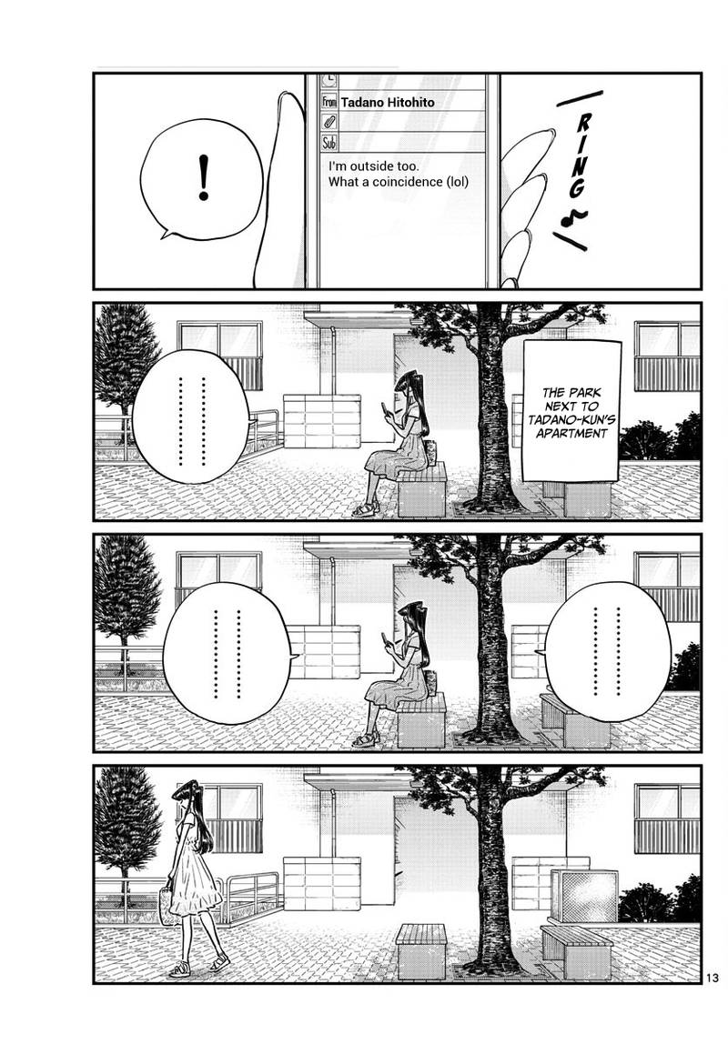 KOMI-SAN WA KOMYUSHOU DESU Chapter 178 - Page 13