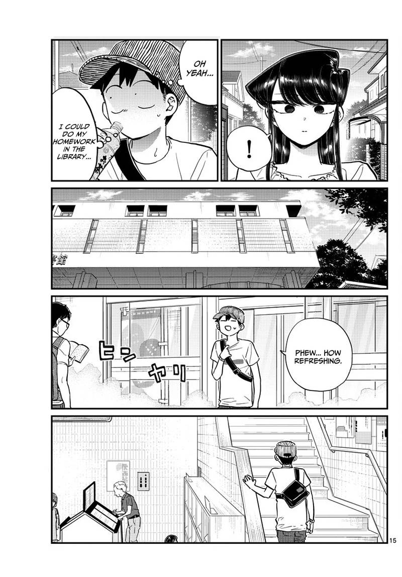 KOMI-SAN WA KOMYUSHOU DESU Chapter 178 - Page 15