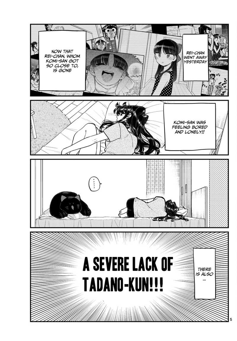 KOMI-SAN WA KOMYUSHOU DESU Chapter 178 - Page 5