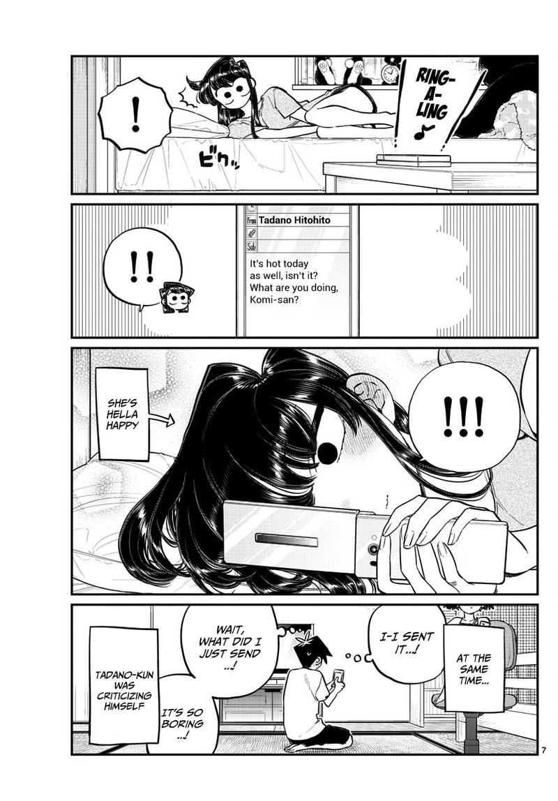 KOMI-SAN WA KOMYUSHOU DESU Chapter 178 - Page 7