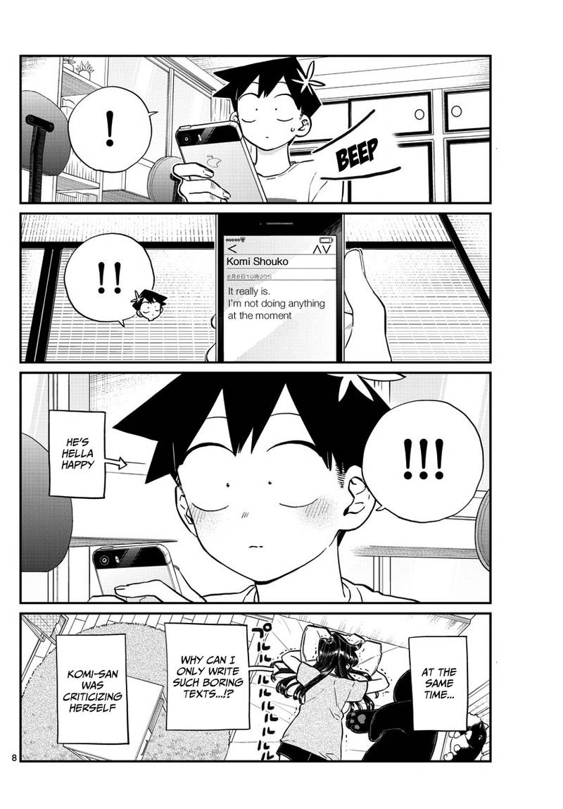 KOMI-SAN WA KOMYUSHOU DESU Chapter 178 - Page 8