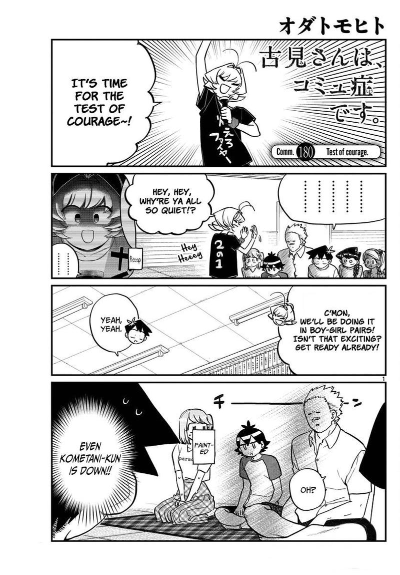 KOMI-SAN WA KOMYUSHOU DESU Chapter 180 - Page 1