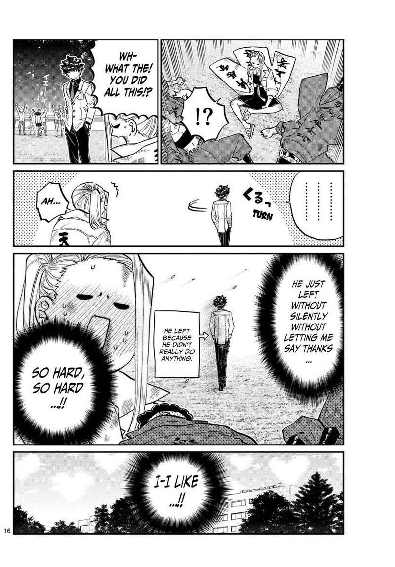 KOMI-SAN WA KOMYUSHOU DESU Chapter 182 - Page 16