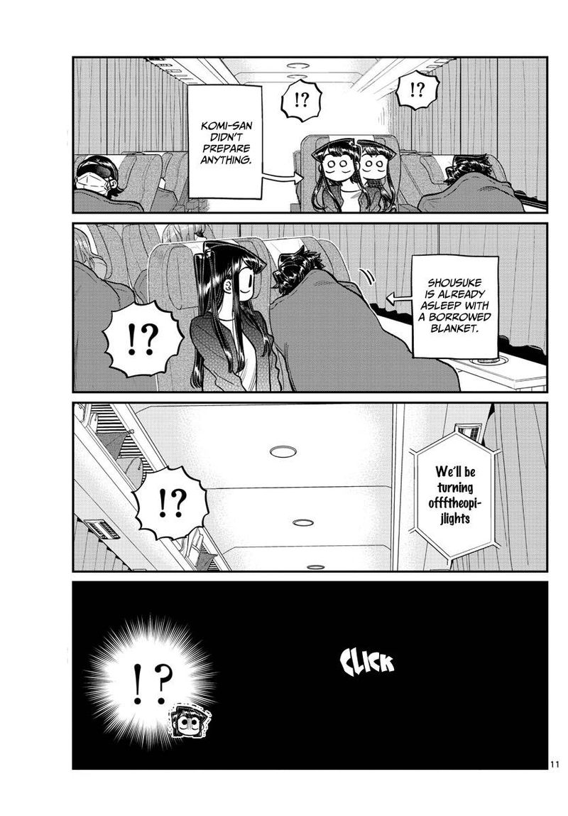 KOMI-SAN WA KOMYUSHOU DESU Chapter 183 - Page 11