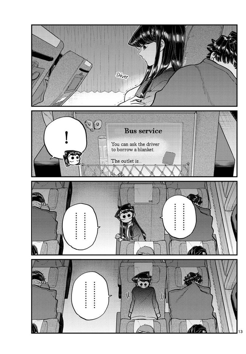 KOMI-SAN WA KOMYUSHOU DESU Chapter 183 - Page 13