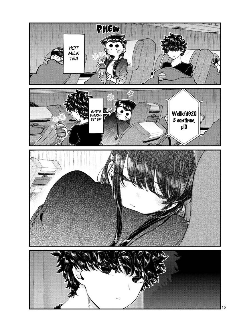 KOMI-SAN WA KOMYUSHOU DESU Chapter 183 - Page 15
