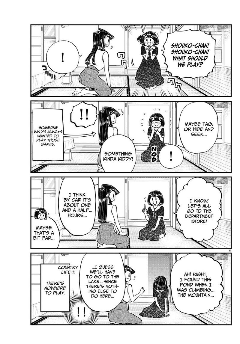 KOMI-SAN WA KOMYUSHOU DESU Chapter 184 - Page 5