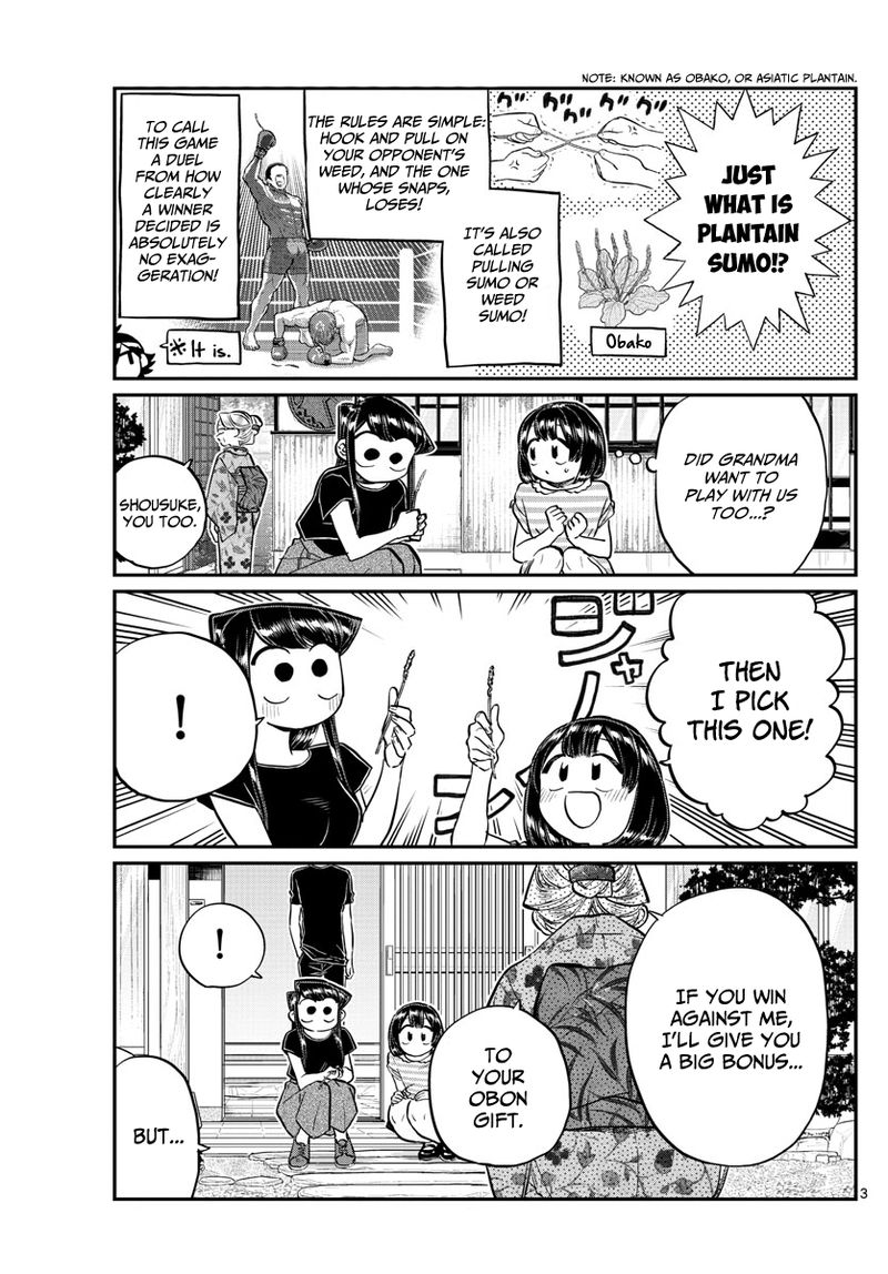 KOMI-SAN WA KOMYUSHOU DESU Chapter 185 - Page 3